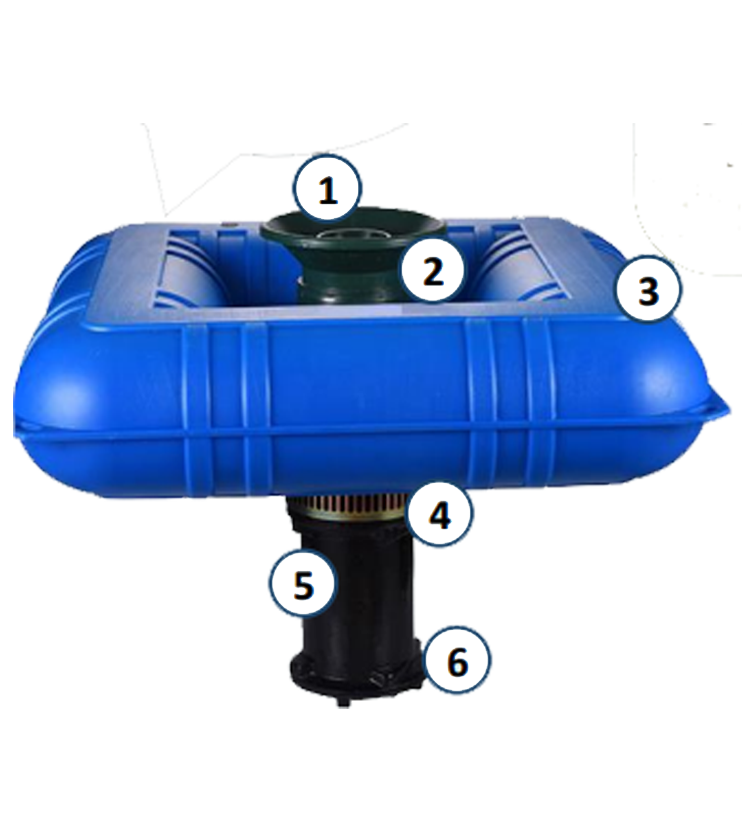 floating aeration system