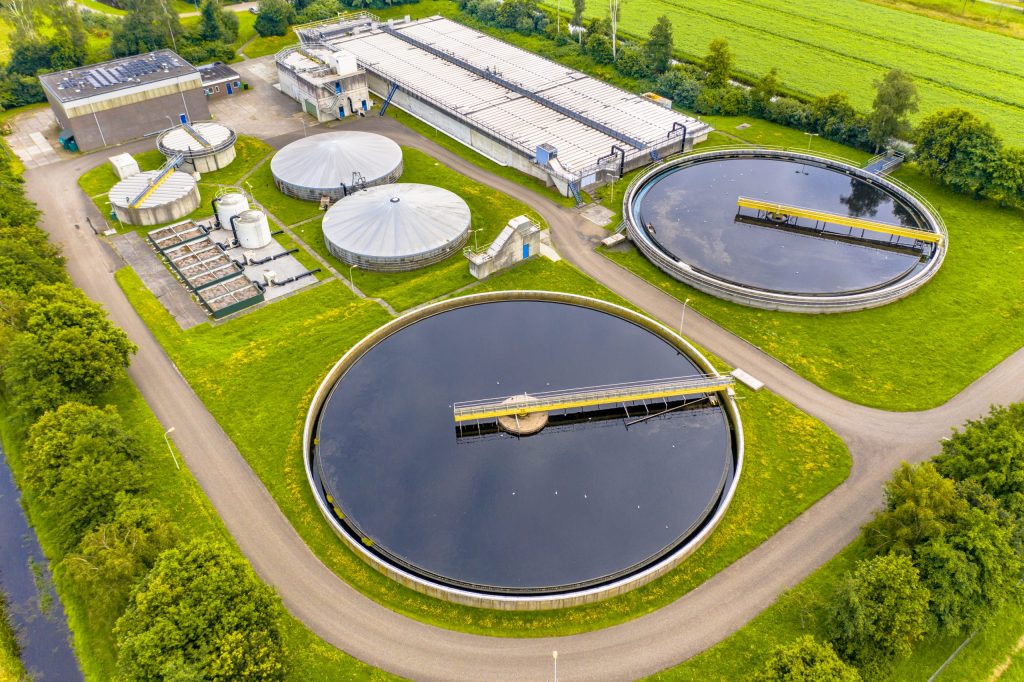 Wastewater plant